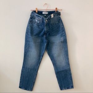 NWT Abercrombie & Fitch Curve Love Mom Jeans